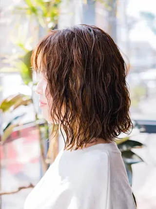 パーマ HairCraft.所属・難波 侑希のヘアスタイル
