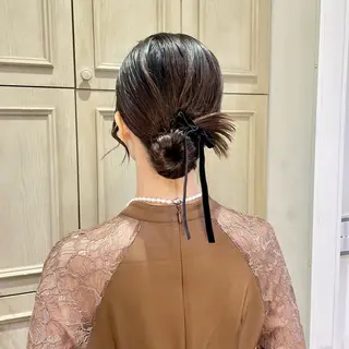 ヘアアレンジ ハイトーンカラー/ 長さだし🐇きょうかのヘアスタイル