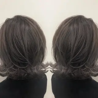 ショート カラー 阿部 泰博のヘアスタイル