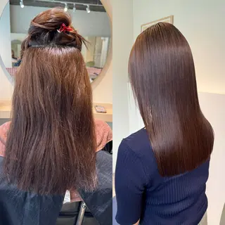 ロング 髪質改善スペシャリス ト長尾勇弥/梅田中津のヘアスタイル