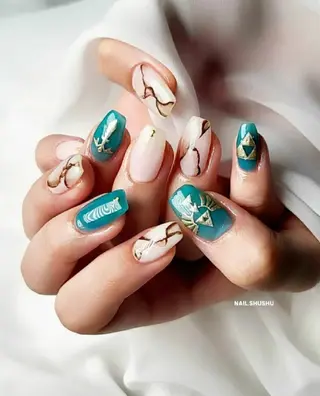 ネイル 3dパーツ/流行り 👧shushu❤️のネイルデザイン