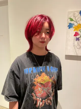 ミディアム カラー La Pensee/ カスヤリクのヘアスタイル