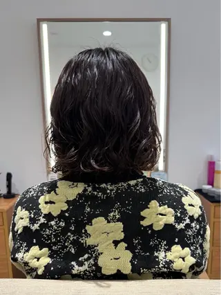 ミディアム パーマ 🐕‍🦺似合わせ 🐕‍🦺akariのヘアスタイル