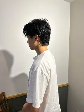 ショート カラー パーマ メンズ キッズ オトナヘア🌸 harukaのヘアスタイル