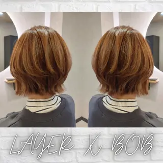 ミディアム カラー GR 髪質改善トリートメント×ヘッドスパ【ジーアール】所属・🌺中村🌺毎日楽し くなる髪をご提案✨のヘアスタイル