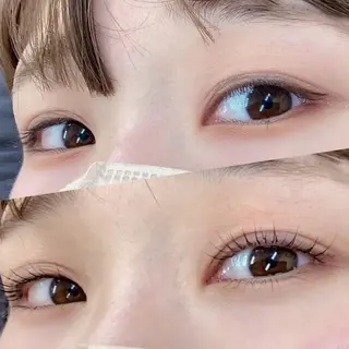 パーマ マツエク・マツパ 笠原 美里のマツエク・マツパデザイン