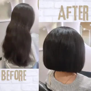 ミディアム GR 髪質改善トリートメント×ヘッドスパ【ジーアール】所属・🌺中村🌺毎日楽し くなる髪をご提案✨のヘアスタイル
