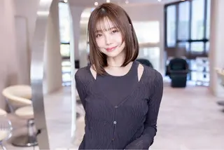 ミディアム 韓国ヘア/レイヤー そーた/渋谷駅のヘアスタイル