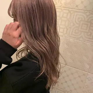 ミディアム カラー Tamagawa Sakiのヘアスタイル