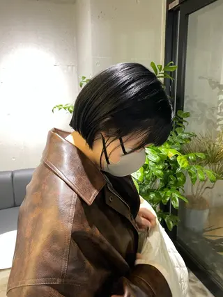 ショート nex the salon coall所属・🫧似合わせショート イシダ🫧のヘアスタイル