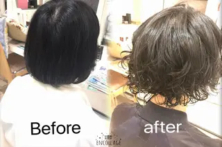 パーマ メンズ はだゆうき @hadadan08のヘアスタイル