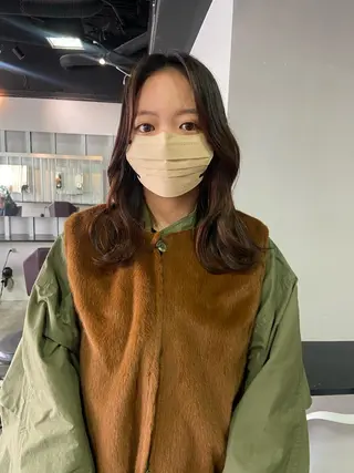 ロング 地毛風艶カラー🌿 喜多夏海のヘアスタイル