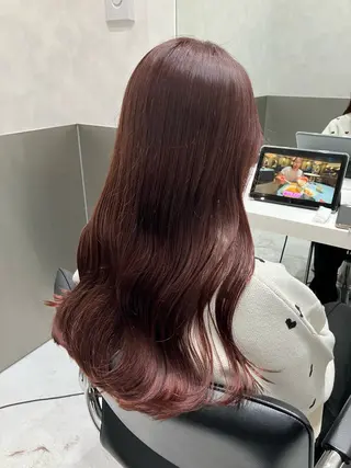 ロング カラー GO TODAY SHAIRE SALON原宿vita店舗所属・🩷完全マンツーマン 💖ASAHIのヘアスタイル