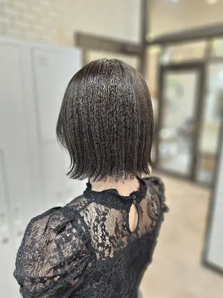 ショート ヘアアレンジ カラー ✨艶髪✖癒し✨🍀 miyazawaのヘアスタイル