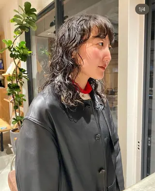 パーマ AMATORA Sakuのヘアスタイル