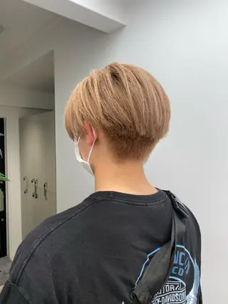 ショート カラー 艶カラー 🤍🫧/makoのヘアスタイル