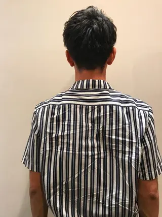 ショート パーマ メンズ skin所属・中村 梨沙のマツエク・マツパデザイン