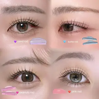 マツエク・マツパ fein. nodoka✮のマツエク・マツパデザイン