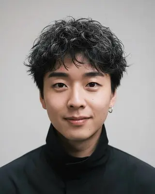 ショート パーマ メンズ FIX hair所属・FIX 店長 パーマ特化のヘアスタイル