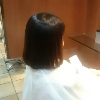 ミディアム 武田尚子🌸 自然に仕上がる矯正のヘアスタイル