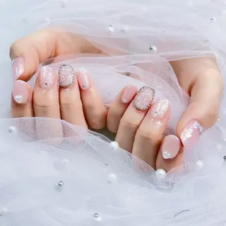 ネイル パーツ全部¥110 サロンミミのネイルデザイン