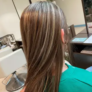 ロング カラー 朝生 海都のヘアスタイル