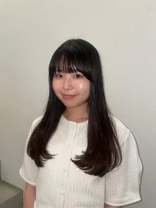 ロング ミユ/ショート/ カットモデル/名東区のヘアスタイル