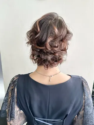 ヘアアレンジ HAIR MAKE Riza所属・谷口 弥生のヘアスタイル