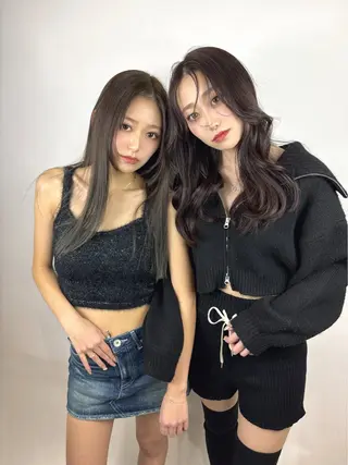 ロング アールバイニーナ所属・R by NINA アールバイニーナのヘアスタイル