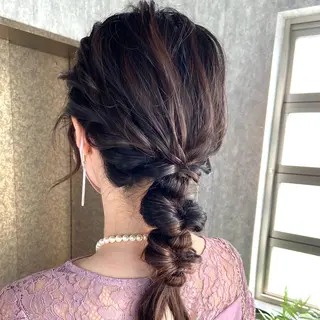 ロング ヘアアレンジ TIDEHAIR SHIHOのヘアスタイル