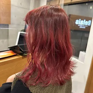 ミディアム 後藤 千絵のヘアスタイル