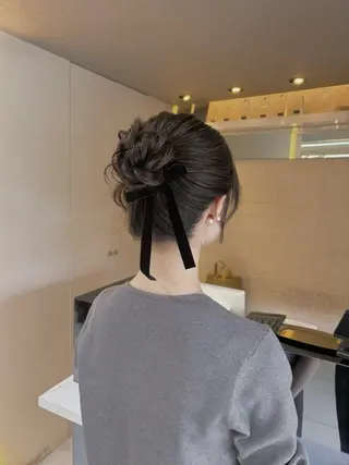 ヘアアレンジ ヘアセット／眉毛カッ ト/Nana〻のヘアスタイル