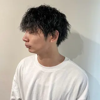 パーマ メンズ メンズ特化🏹カット パーマ/チヒロ🤍のヘアスタイル