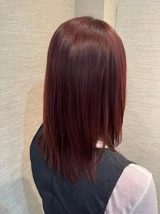 セミロング カラー A kiのヘアスタイル