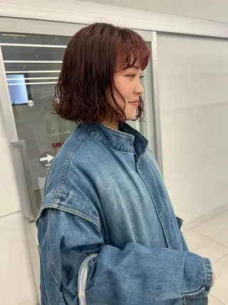 ショート カラー レイヤー/パーマ 🐕‍🦺Nagiのヘアスタイル