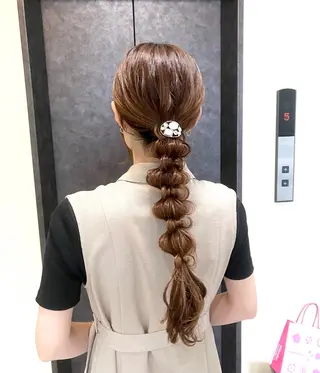 ヘアアレンジ Mila Makiのヘアスタイル