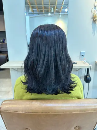 セミロング 櫻井 サクラのヘアスタイル