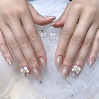 ネイル 💎CC・NaNa 韓国風ネイル🌙Cのネイルデザイン