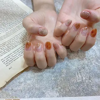 ネイル 𝕄𝕚𝕪𝕦🤍 自由が丘⌇パラジェルのネイルデザイン