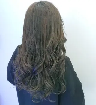 ロング カラー ヘアアレンジ 小林 伸行のヘアスタイル