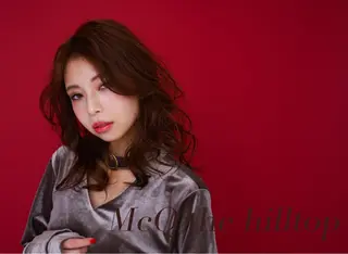 ミディアム haretoki 髪質改善サロンのヘアスタイル