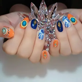 ネイル 下妻市ﾈｲﾙｻﾛﾝ M_styleのネイルデザイン