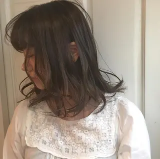 ミディアム 🌸ハイトーン 新田 廉 🌸のヘアスタイル