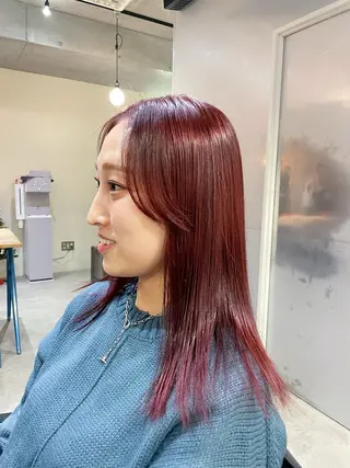 ミディアム 山中 束真のヘアスタイル