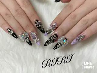 ネイル riri オーナーのネイルデザイン