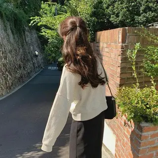 カラー 透け上品ハイトーン 職人ゆうと🤍のヘアスタイル