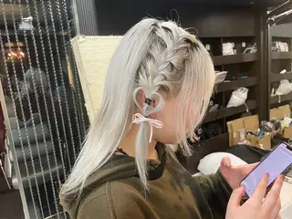 ミディアム 量産ヘアセット/ ヘアメAyakaのヘアスタイル