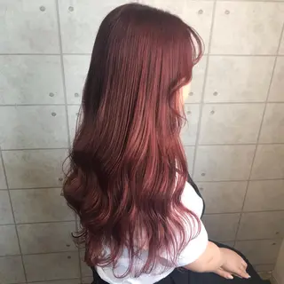 ロング カラー knock【ノック】所属・烏丸韓国ヘア🇰🇷 ayaka🎀のヘアスタイル