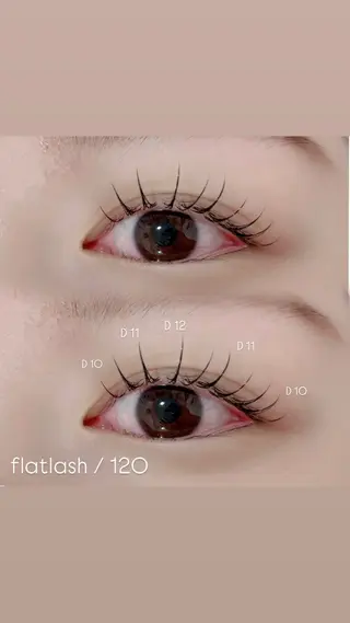 マツエク・マツパ CHISATO ⠀のマツエク・マツパデザイン