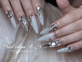 ネイル E.N🦋 長さ出し/持ち込みのネイルデザイン